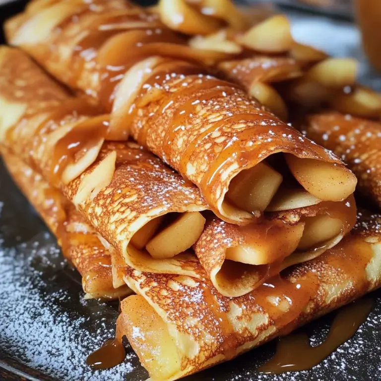 Apple Cinnamon Crepes
