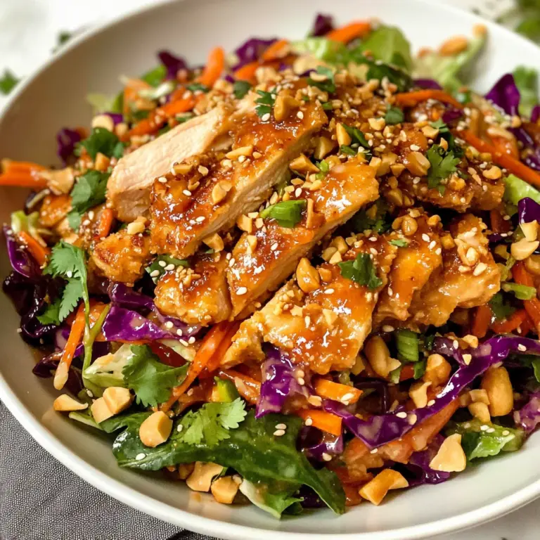 Asian Chicken Crunch Salad