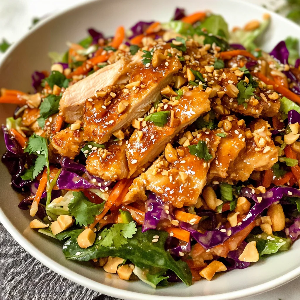 Asian Chicken Crunch Salad