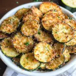 Crispy Baked Zucchini Chips