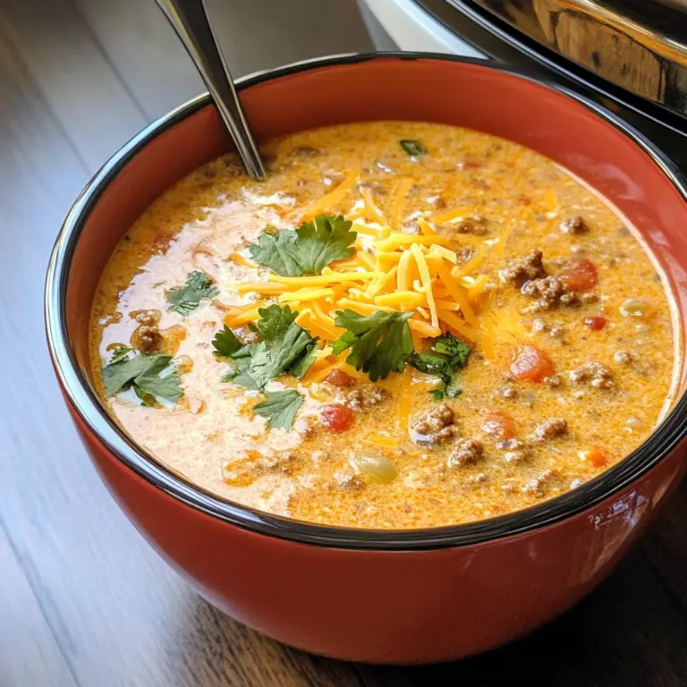 Crock Pot Low-Carb Taco Soup