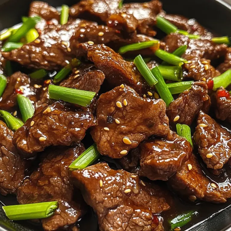 Easy Keto Mongolian Beef (PF Chang's Copycat)