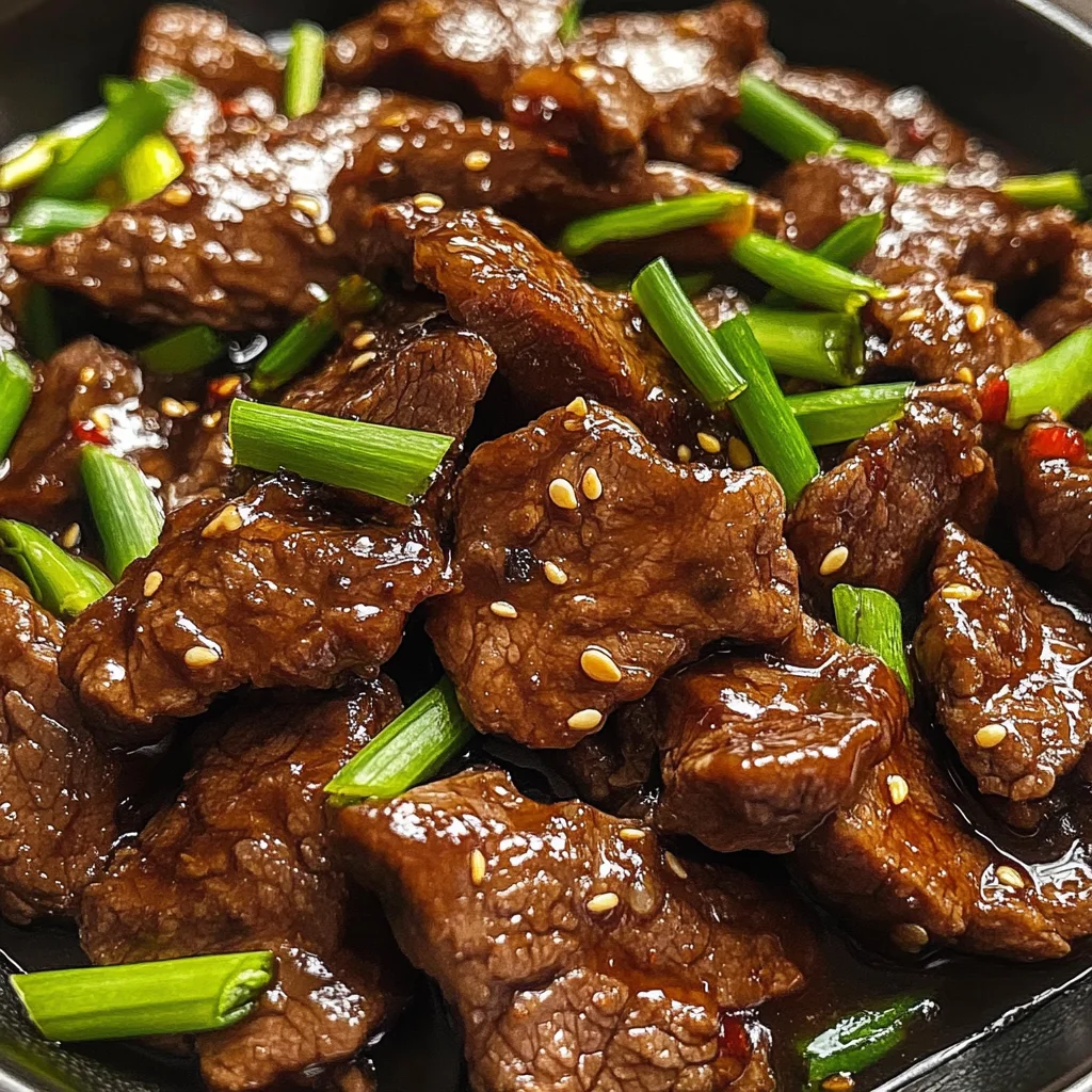 Easy Keto Mongolian Beef (PF Chang's Copycat)
