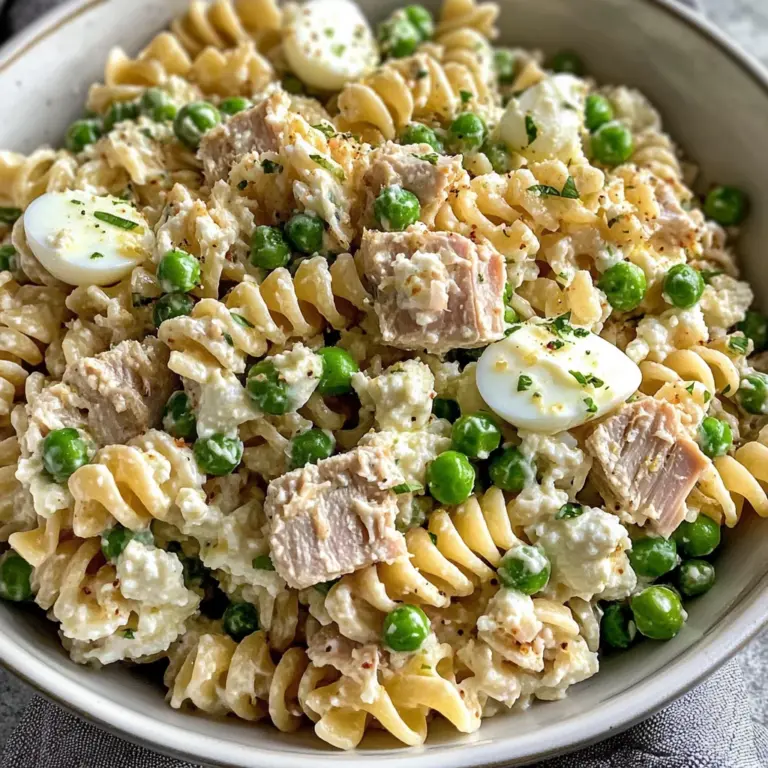 Easy Tuna Pasta Salad