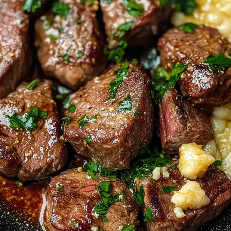 Garlic Butter Steak Bites
