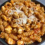 Garlic Parmesan Healthy Chicken Pasta