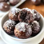 Gluten-free Baked Chocolate Donut Holes