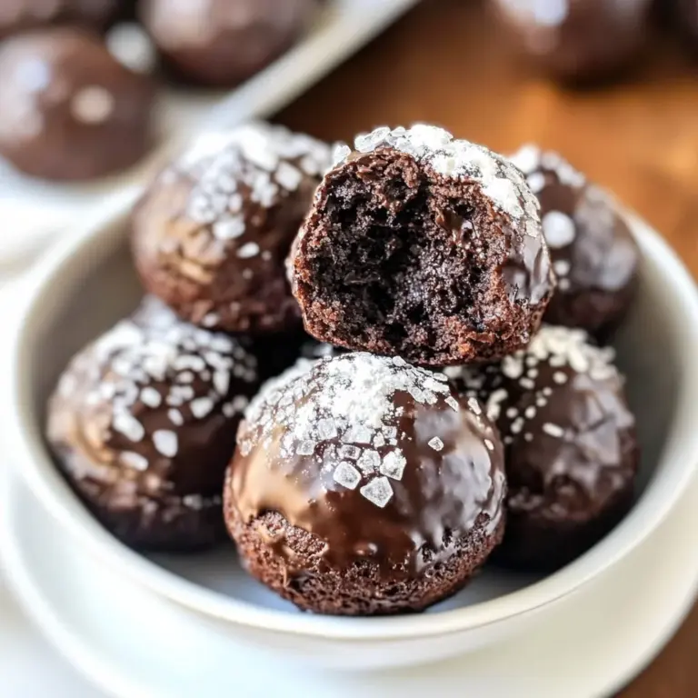 Gluten-free Baked Chocolate Donut Holes