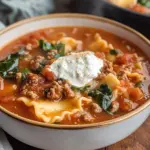 Gluten Free Lasagna Soup (Dairy Free)