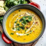 Healing Turmeric Cauliflower Soup