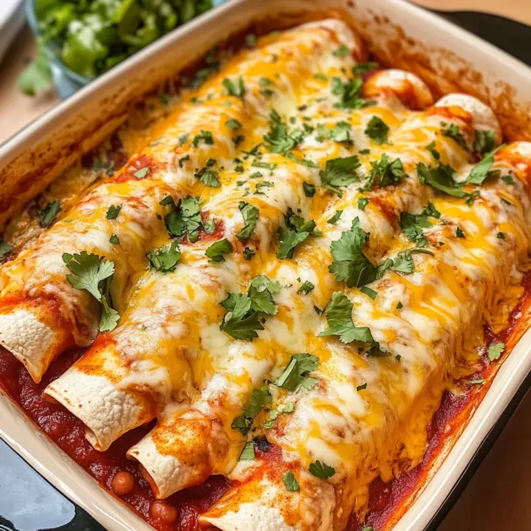 High Protein Chicken Enchiladas (30-minute)