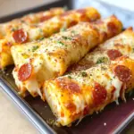 KETO PIZZA ROLL UPS