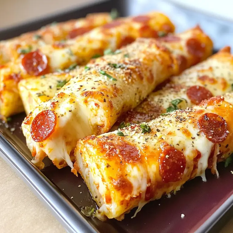 KETO PIZZA ROLL UPS