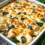 Keto Chicken Cheese Bake