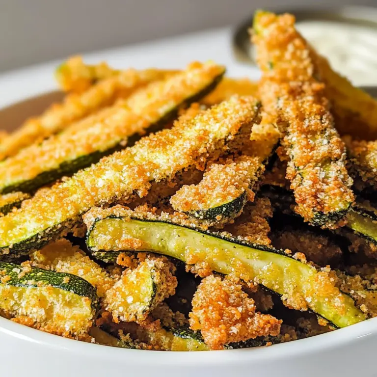 Keto Zucchini Fries