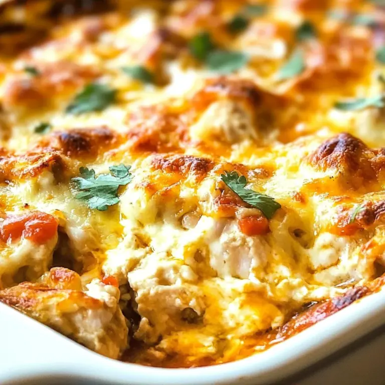 Mexican Keto Chicken Casserole Recipe