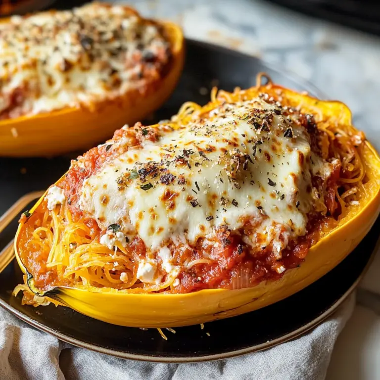 Million Dollar Spaghetti Squash Pasta