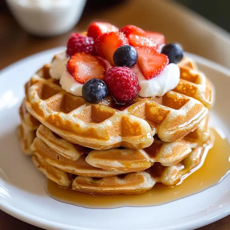 Protein Waffles