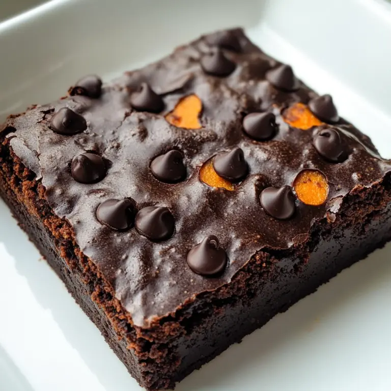 Sweet Potato Brownies