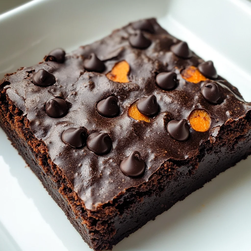 Sweet Potato Brownies