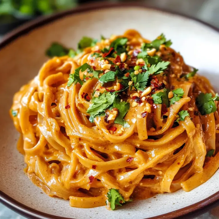 Thai Red Curry Noodles