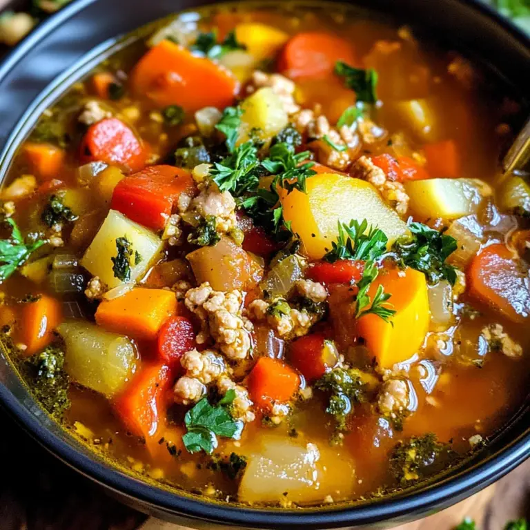 Turkey Vegetable Soup