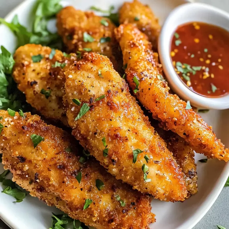 Air Fryer Chicken Tenders - Low-Carb and Gluten-Free