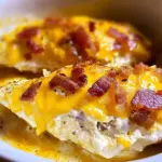 Bacon, Cream Cheese, Cheddar Chicken