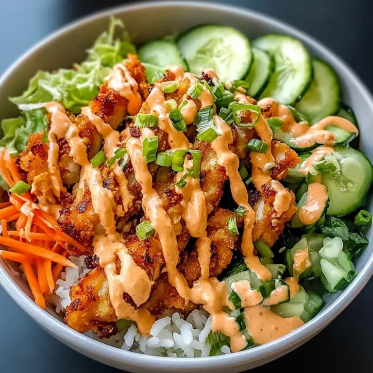 Bang Bang Chicken Bowl: Irresistibly Delicious Recipe!
