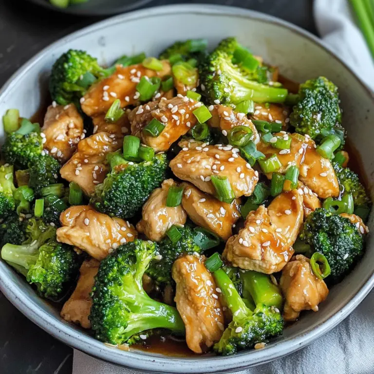 Chicken and Broccoli Stir Fry