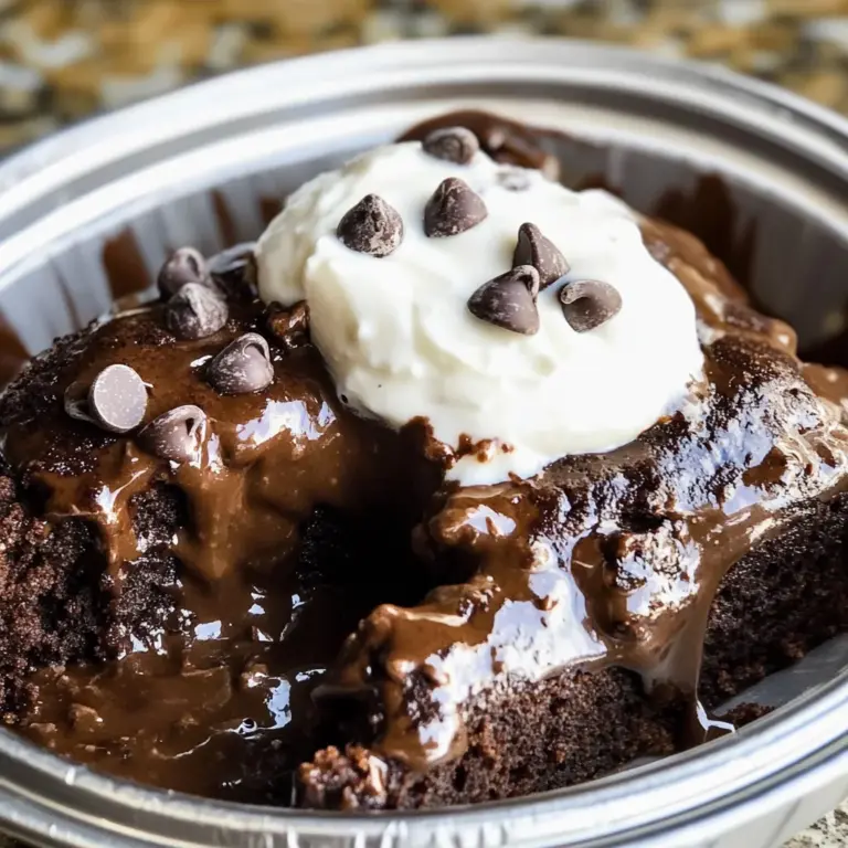 Cottage Cheese Lava Cake (Chocolate Protein Recipe)