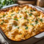 Creamy Buffalo Chicken Cauliflower Casserole Recipe
