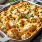 Creamy Buffalo Chicken Cauliflower Casserole Recipe