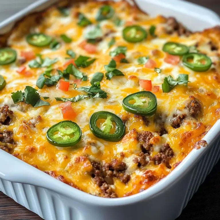 Easy Cheesy Keto Taco Casserole (10-Minute Recipe)