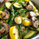 Flavorful Asparagus with Zucchini and Squash