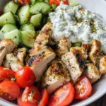 Low Carb Greek Chicken Bowls