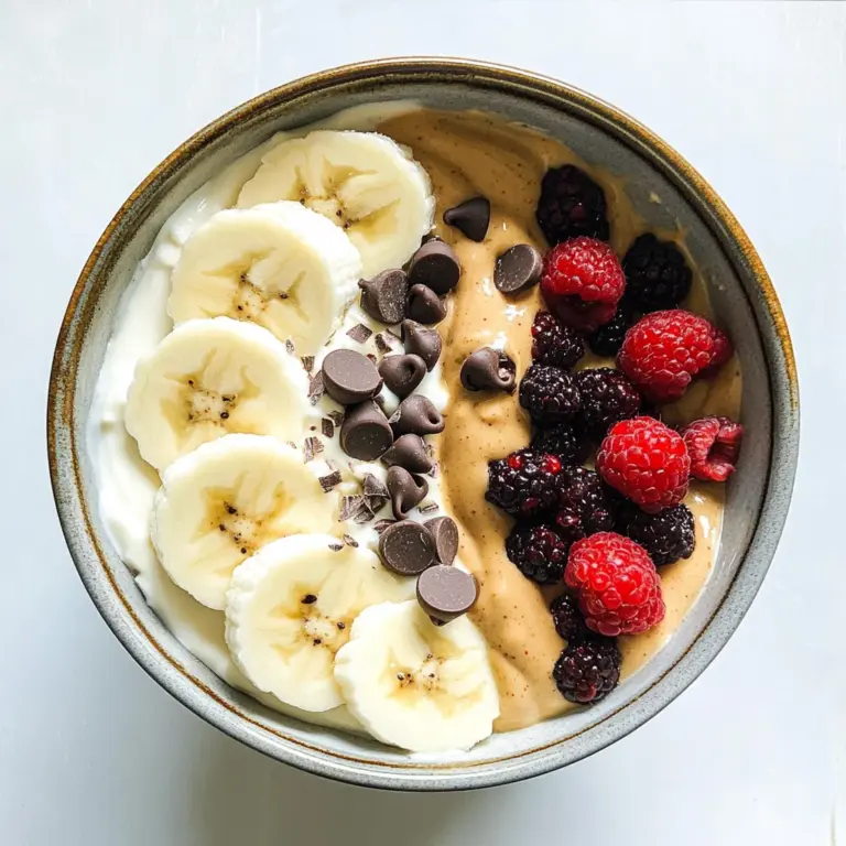 Peanut Butter Yogurt Bowls & Pots