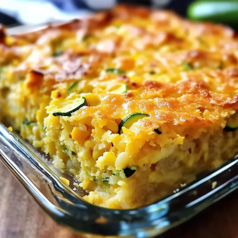 Zucchini Cornbread Casserole