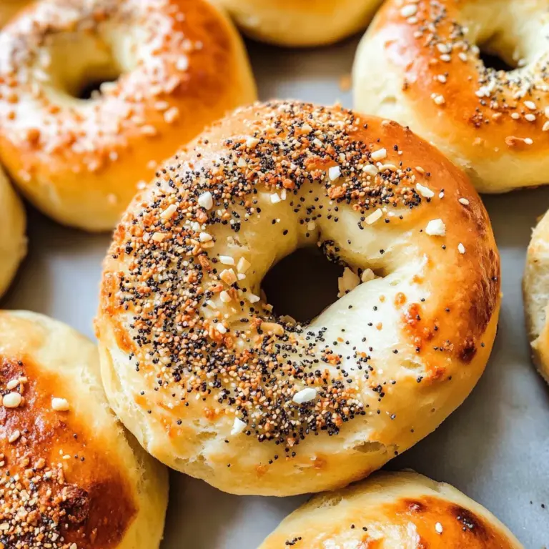 3 Ingredient Air Fryer Bagels