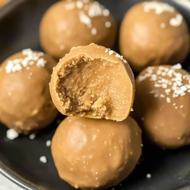 3 Ingredient Peanut Butter Balls