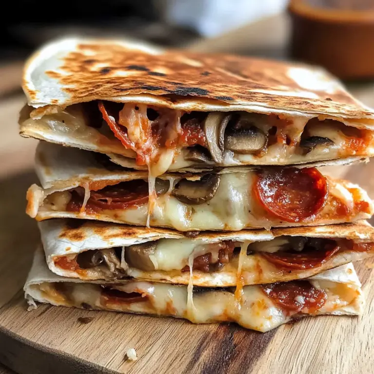 5-Ingredient Pizza Quesadillas