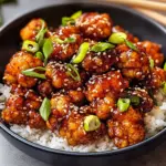 Air-Fried Korean Chili Cauliflower (Gochujang)