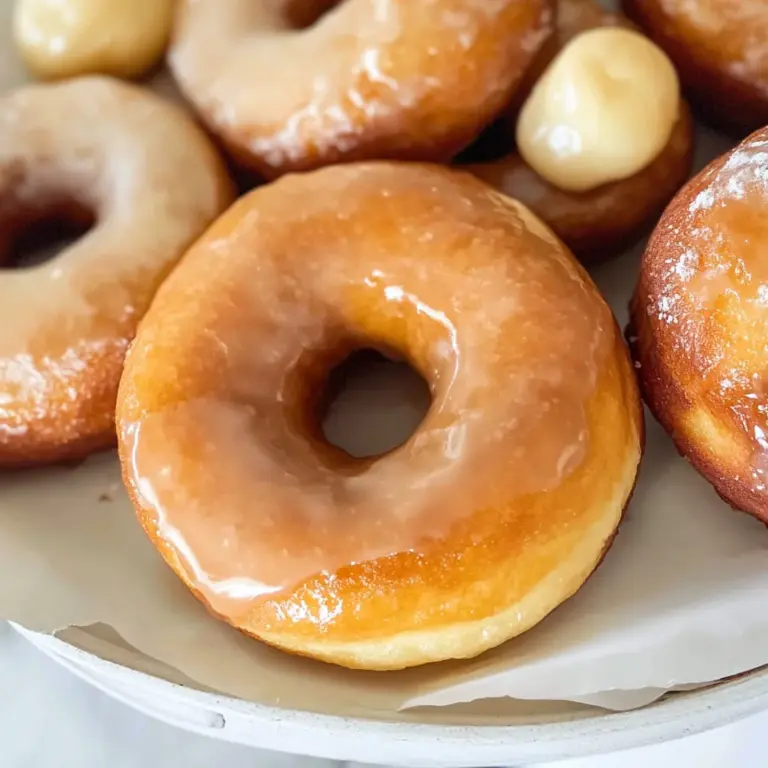 Air Fryer Glazed Donuts