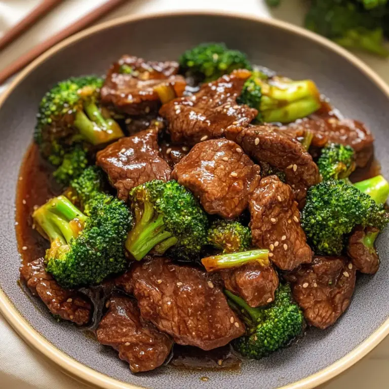 Beef and Broccoli