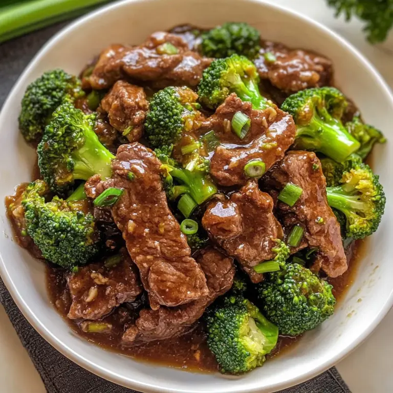Beef and Broccoli