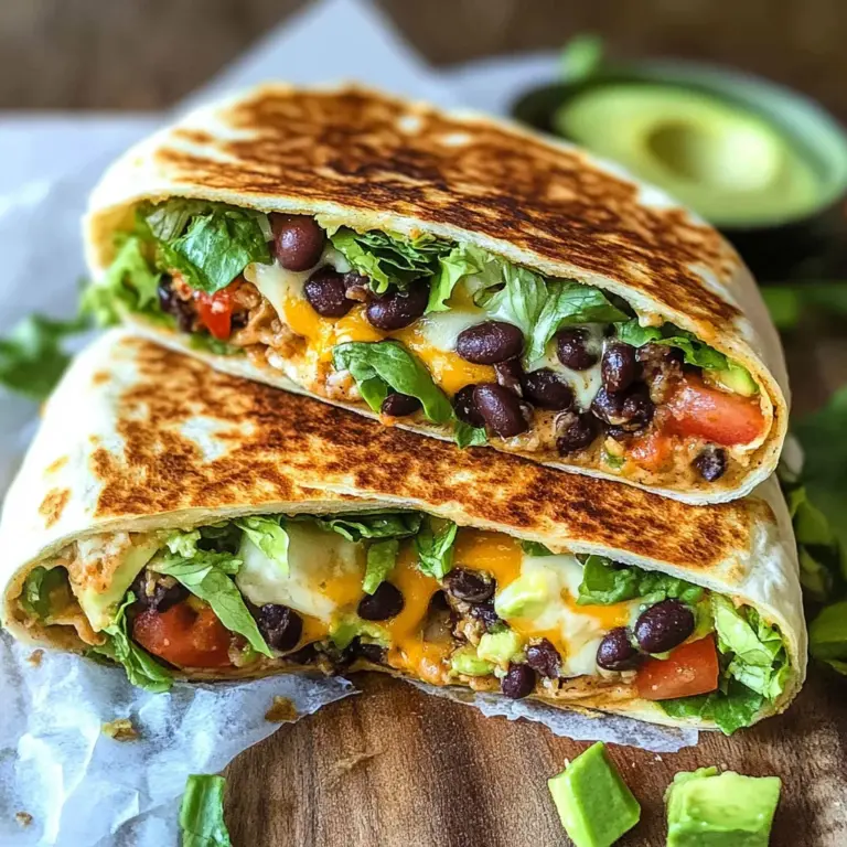 Black Bean Crunch Wrap
