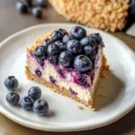 Blueberry Crumble Cheesecake