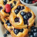 Blueberry Protein Breakfast Pastries