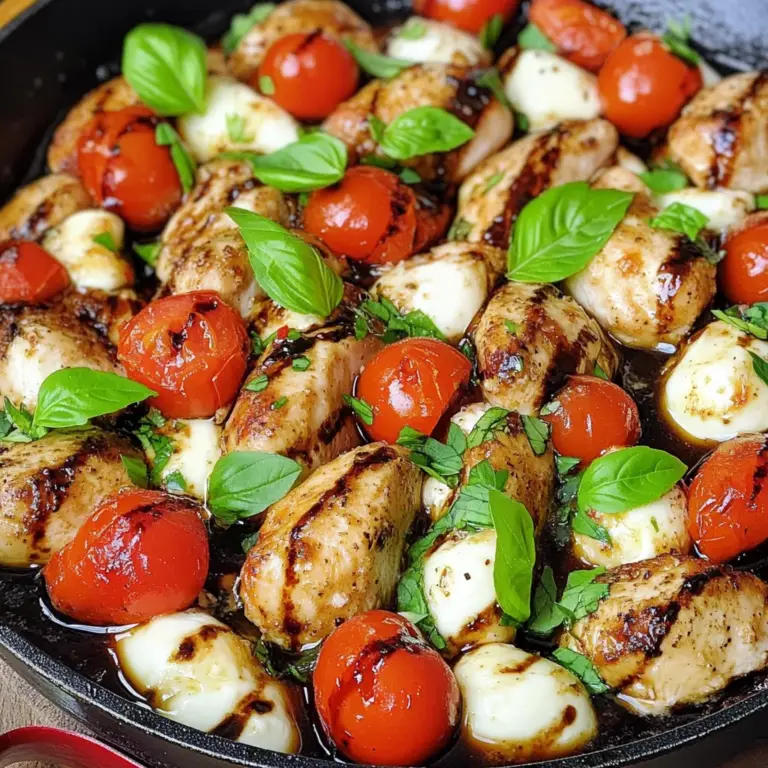 Caprese Chicken Skillet