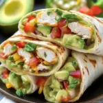 Chicken Avocado Ranch Burritos